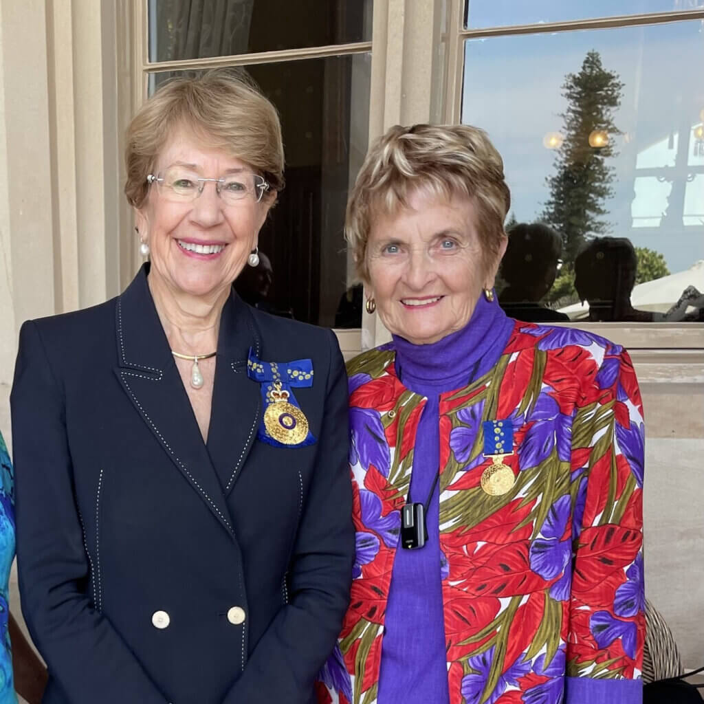 Her Excellency The Honourable Margaret Beazley AC KC Governor of NSW & Yvonne OAM